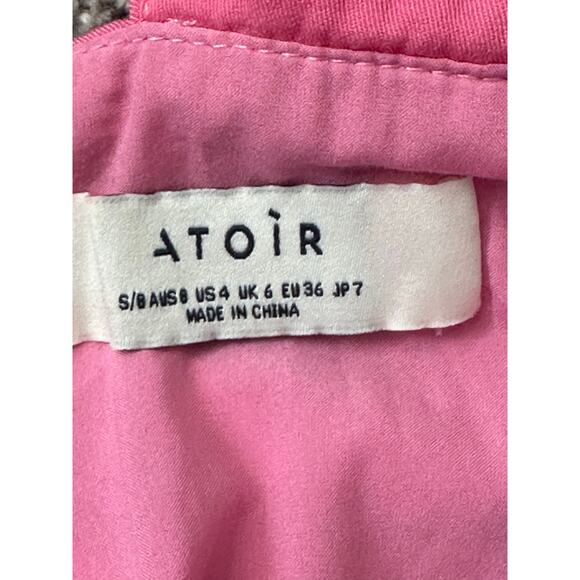 ATOIRE Never Really Over Bodysuit Pink T Sz. 4 - Picture 10 of 12